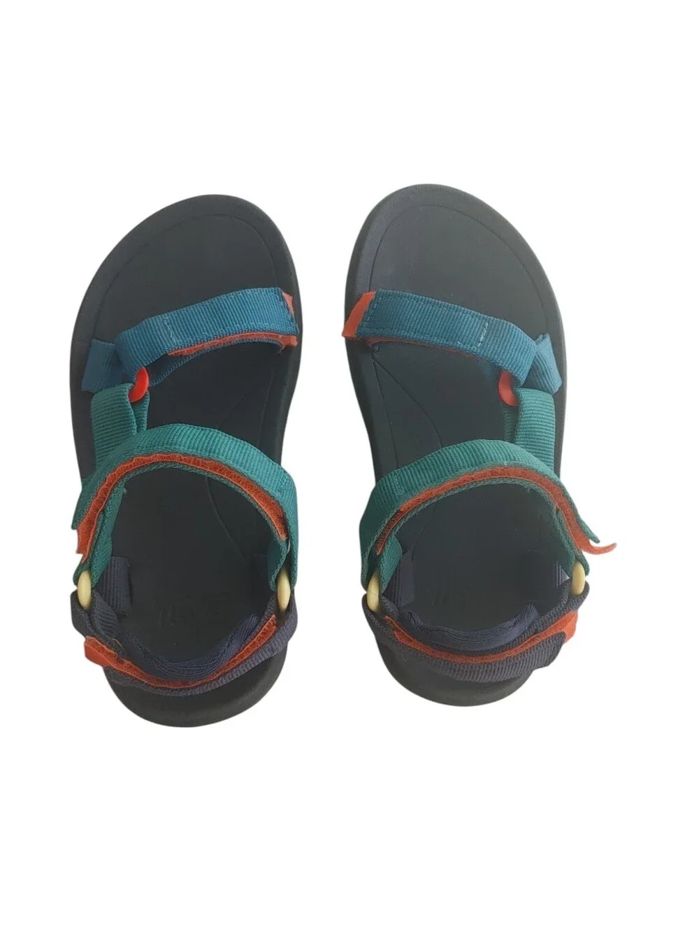 Teva Kids' Hurricane XLT JR Sandal In Blue Coral Multi Color Way